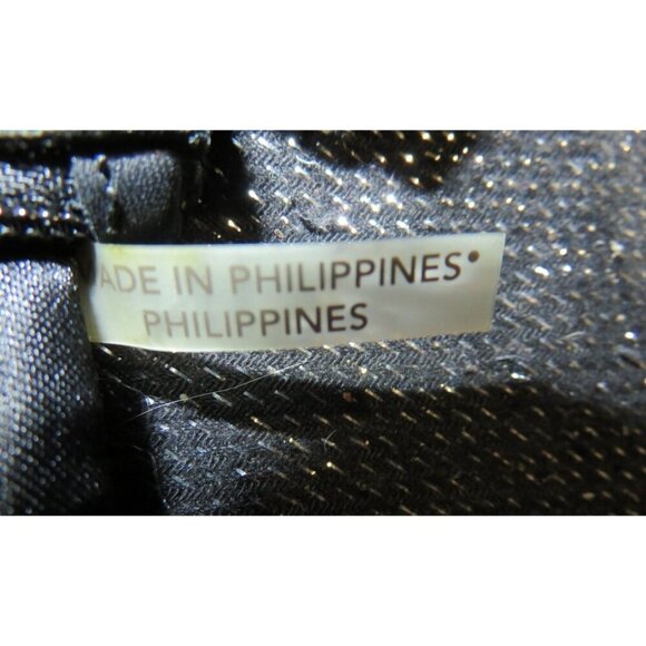 Coach Black Signature C Logo Canvas & Patent Leather Trim Zip Wristlet - Picture 7 of 7